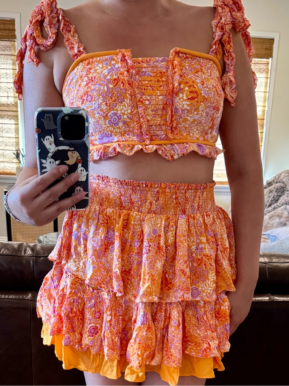 Poupette St Barth Orange Set